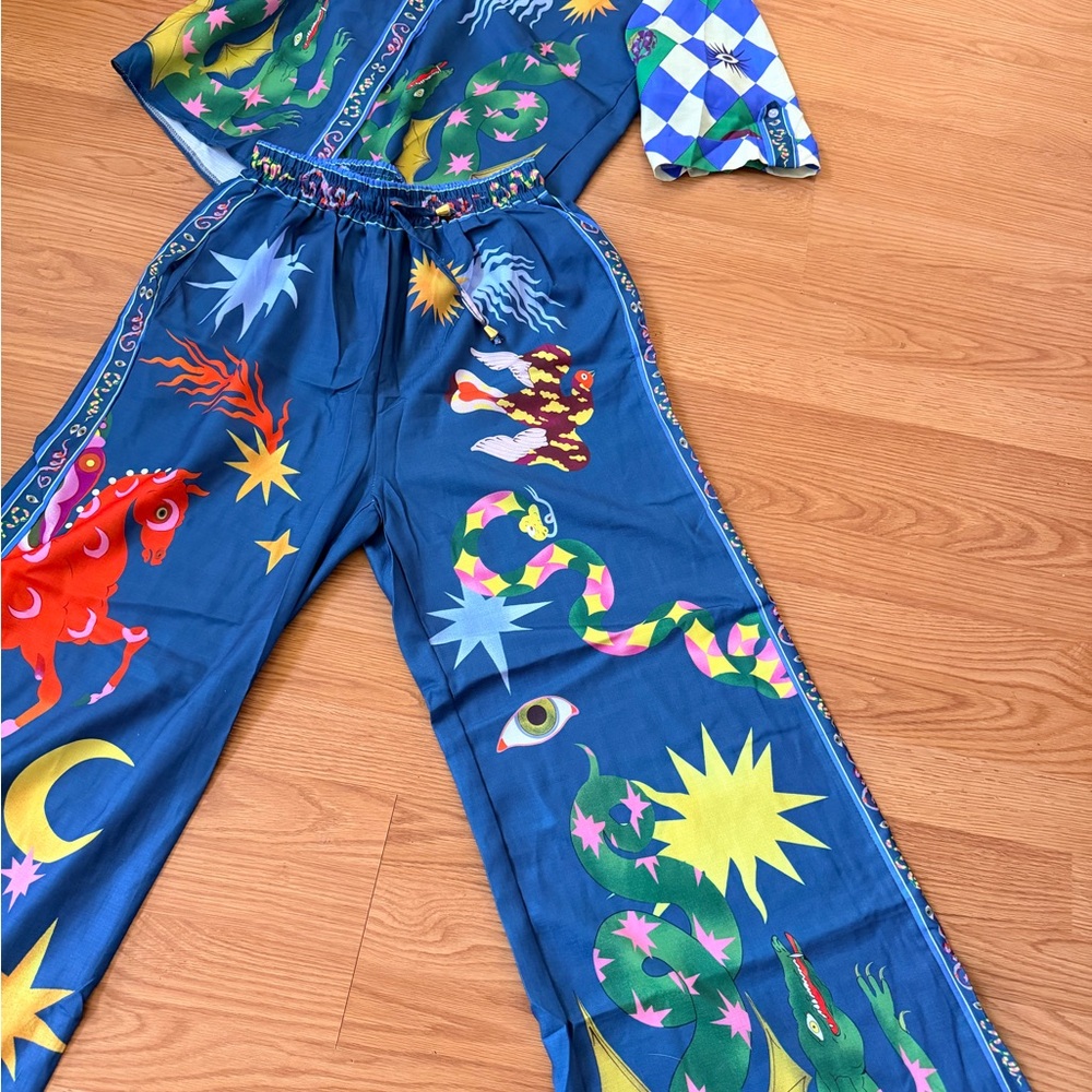 Colorful Patterned 2 piece set - image 4